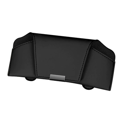 Source factory car glasses box sun visor storage magnetic sunglasses car supplies portable glasses holder storage (Car Glasses Clip/Bill Clip) - black