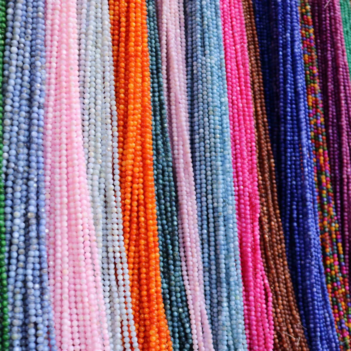 Conchas de agua dulce naturales cuentas mixtas de color 4mm color monocromático bolas perlas sueltas diy joyería accesorios joyería al por mayor image 5
