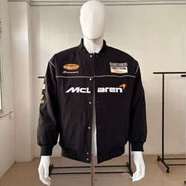 赛车服;男式PU皮衣;男式夹克