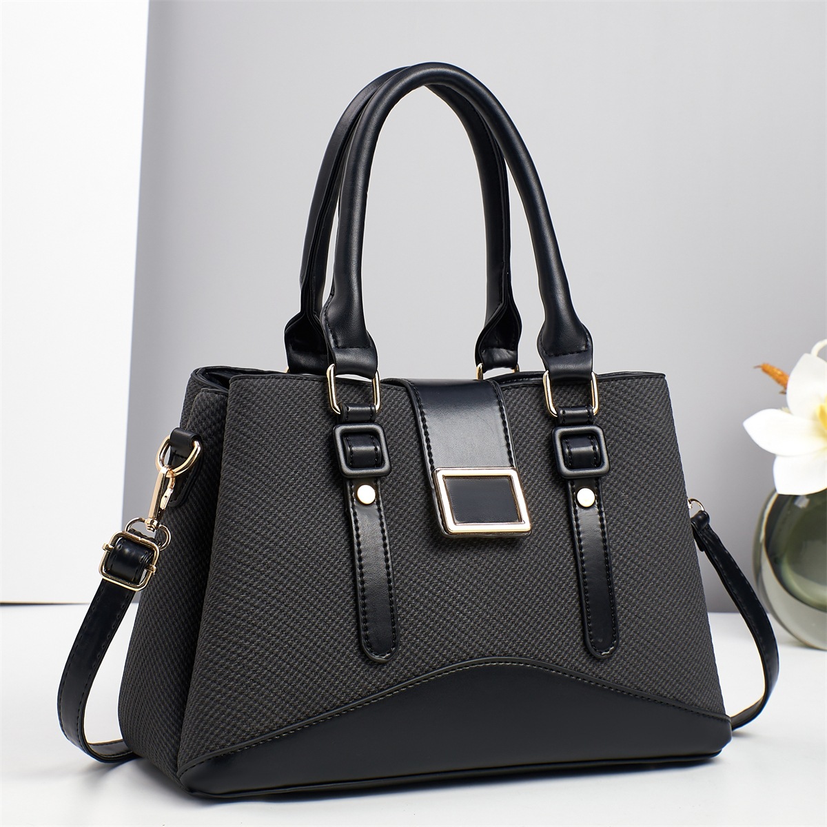 Regalo del día de la madre bolso femenino nuevo bolso de madre de mediana edad atmosférico bolso de mensajero de moda portátil para mujer