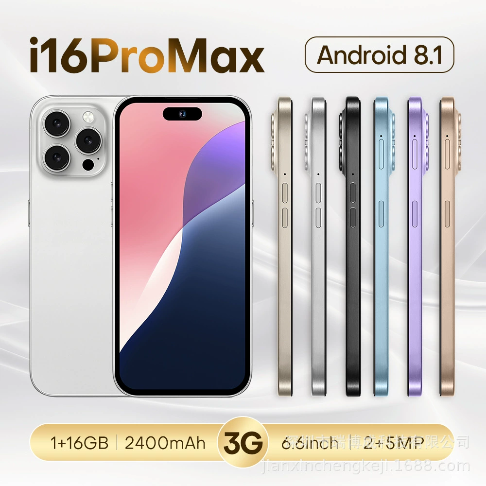 Мобильный телефон, умные часы, Intel Core i16, 16Pro Max, 6 дюймов, Android, 3G