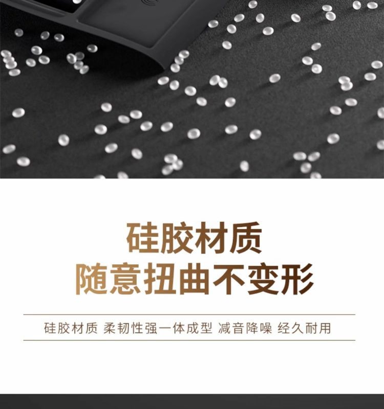Hongqi Eqm5 Central Control Silicone Pad Gear Protection Interior Modification Protective Pad Car Supplies Accessories