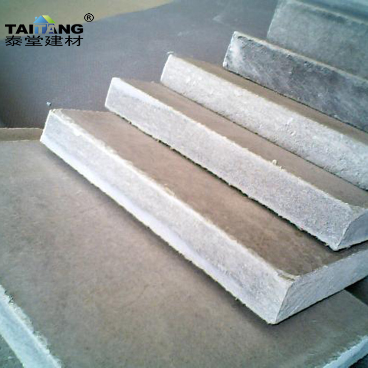 Tablero decorativo de cemento al por mayor de fábrica Tablero decorativo de agua clara Tablero decorativo de tablero de presión de cemento de fibra gris claro image 1