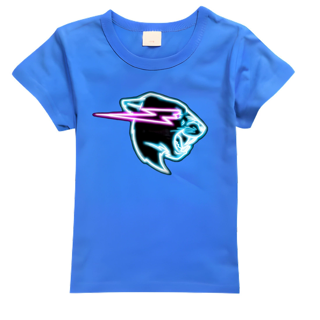 Футболка Mr Beast для девочек, летняя одежда, кросс-кросс - граница, детская футболка с коротким рукавом 063