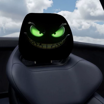 Universal seat cover, Exaggerated Expression Car Seat