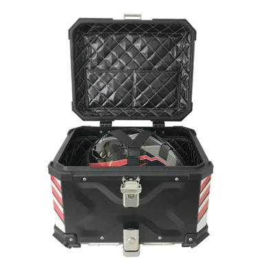 Alloy Trunk Quick-Release Large Capacity Tail | Motorcycle trunk