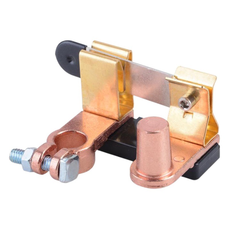 Coche de latón de la batería de apagado interruptor de cuchillo interruptor de alimentación del coche grande interruptor de modificación del coche