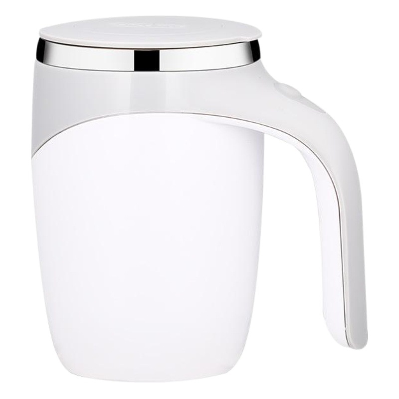 Taza de mezcla de café perezoso taza de mezcla automática magnética giratoria eléctrica taza de leche taza 304 acero inoxidable