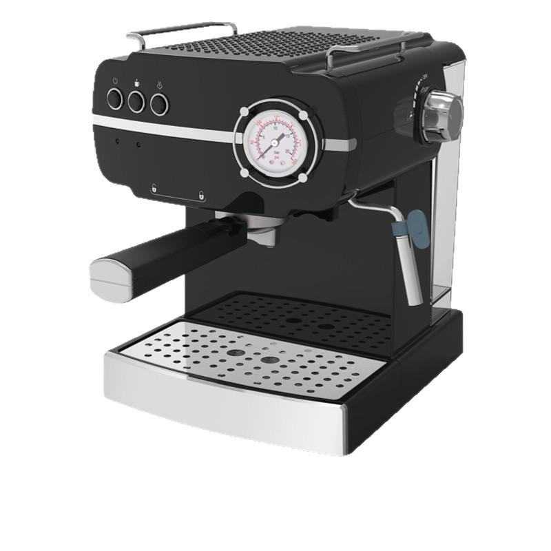 1.5L semiautomático cafetera italiana presión burbuja de leche oficina en el hogar cafetera de alta calidad exportación transfronteriza