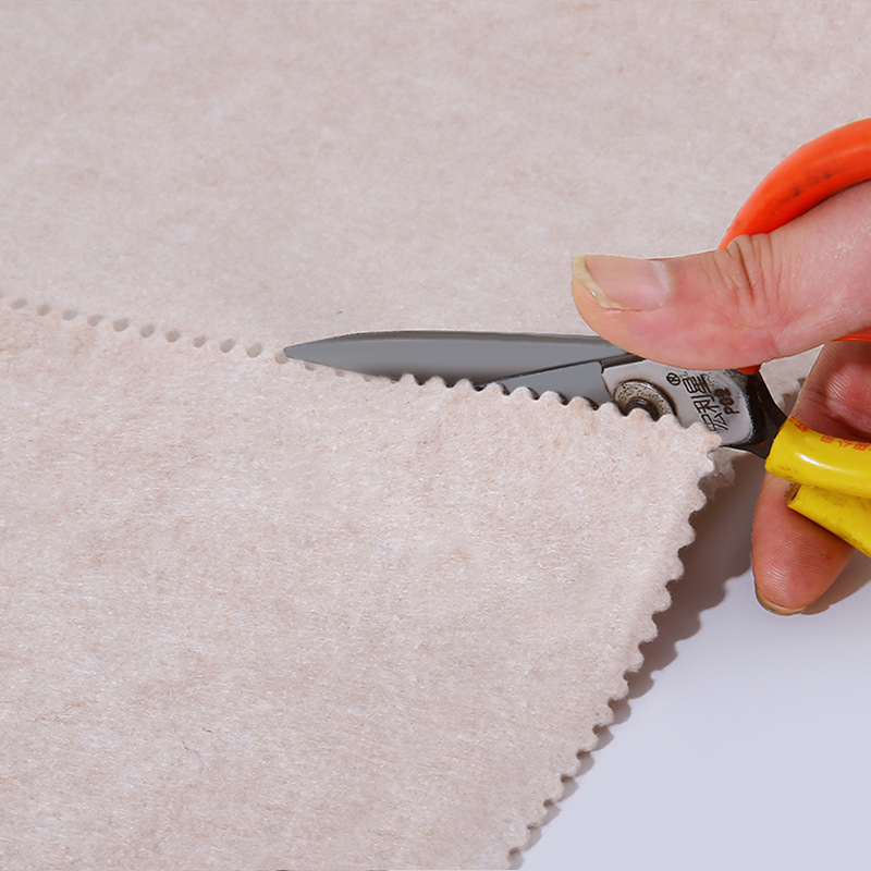 Una pieza de entrega de Loofah trapo hogar aceite absorbente no colgante de aceite trapo de cocina fácil de limpiar aceite antiadherente cáscara de coco perezoso claro