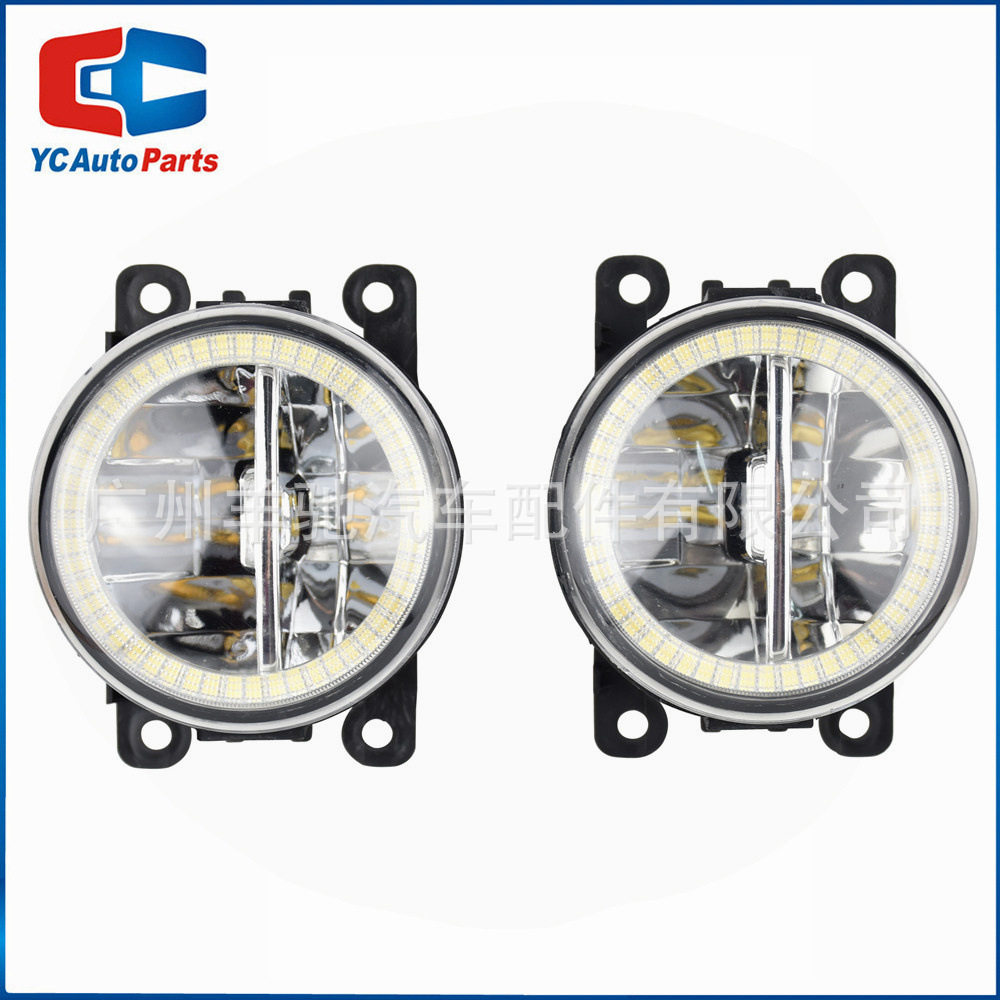35500-63J02 lámpara de automóvil conducida lámpara de niebla delantera ángel ojo doble luz para Ford Focus MK2 image 4