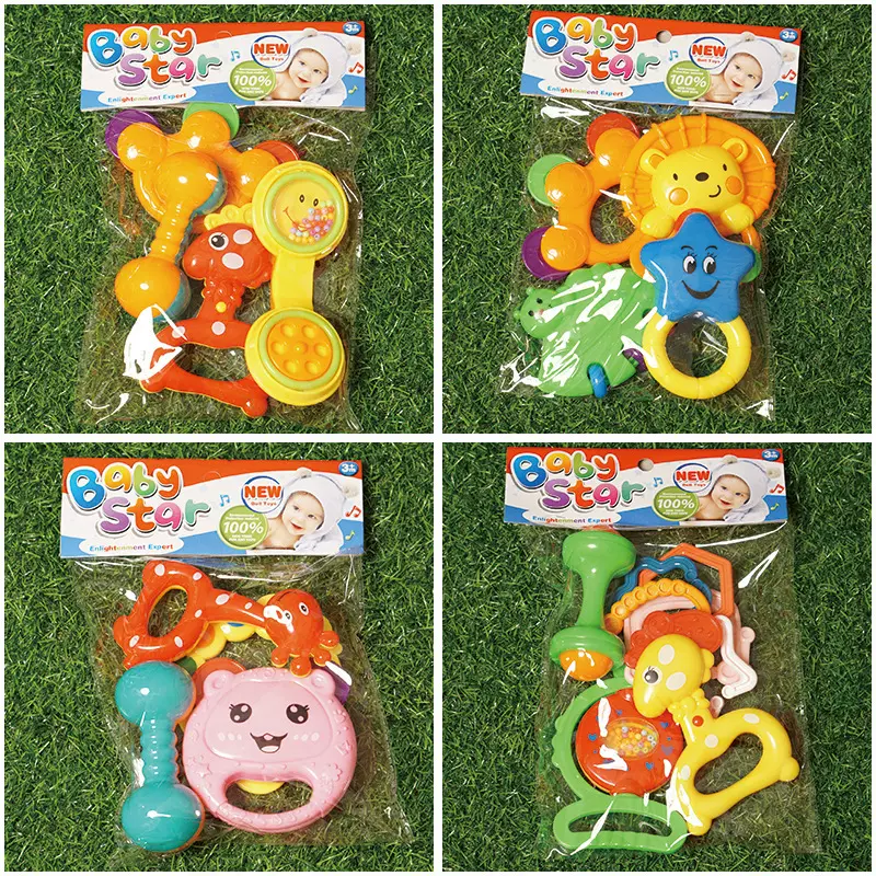 180-5南美爆款新生婴儿0-3-6个月安抚床铃男女孩宝宝床头挂件摇铃