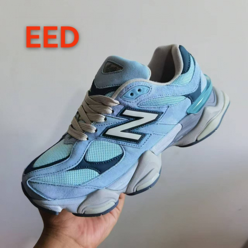 New Balance NB9060 zapatos de corrida retrógrados para hombres y mujeres con alta transpiración a prueba de agua.