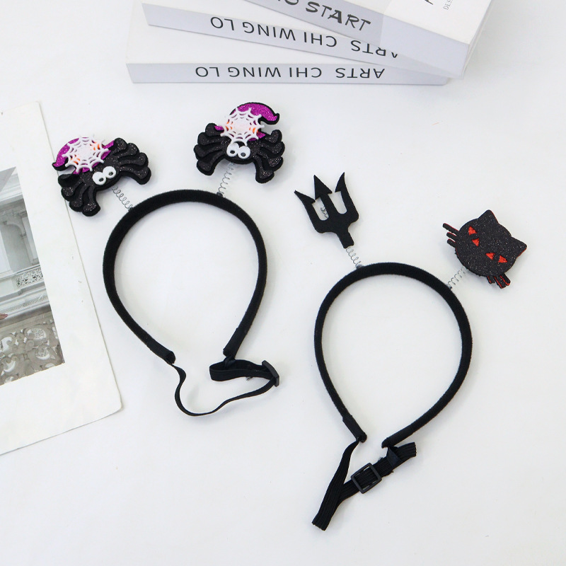 Amazon nuevo Halloween mascota banda de cabello banda de cabeza lindo perro fantasma fiesta decoración decoración animal