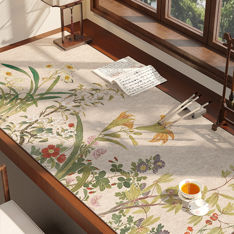 First encounter garden calligraphy felt mat [30*40cm]