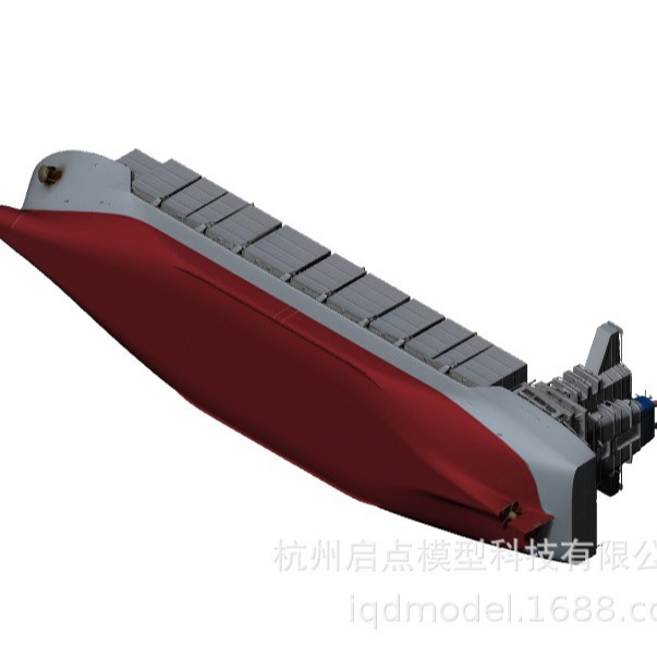 Container Crane Cargo Ship Lng Vessel Model Design and Large-Scale Prototype Production