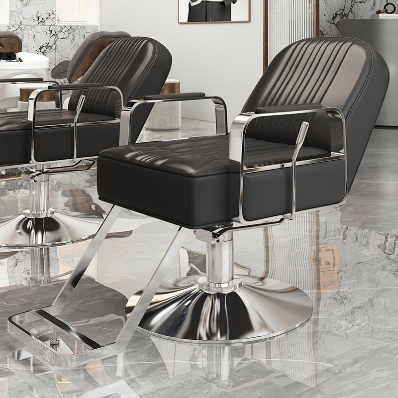 silla especial de peluquería, taburete de corte de pelo especial de peluquería de alta gama, asiento elevador, área de cremado, silla de peluquería