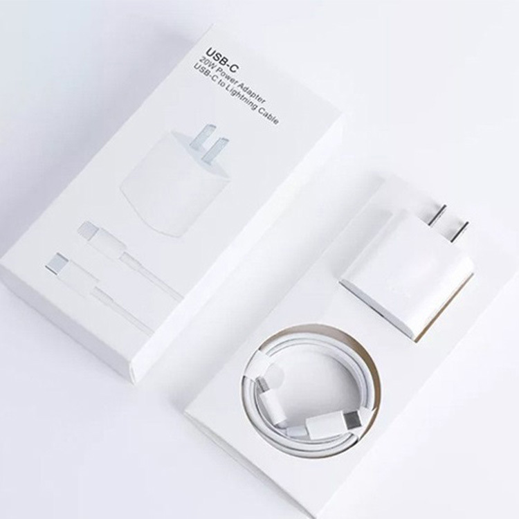 Suitable for Apple pd20w certification charging head iphone14 data cable fast charging 12 set 13typec charging cable