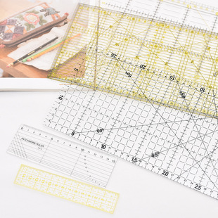 Ruler, Hand Tools, Accessories, Clothing Ruler, Pattern Making Ruler, Cutting Ruler, Sewing Ruler, Arc Ruler, Patchwork Ruler, Seam Allowance Ruler