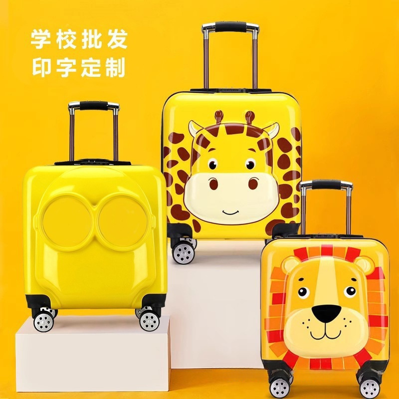 Children's Trolley Suitcase, Male and Female Student Suitcase, Children's Cartoon Suitcase, Inch Universal Wheel Password Box