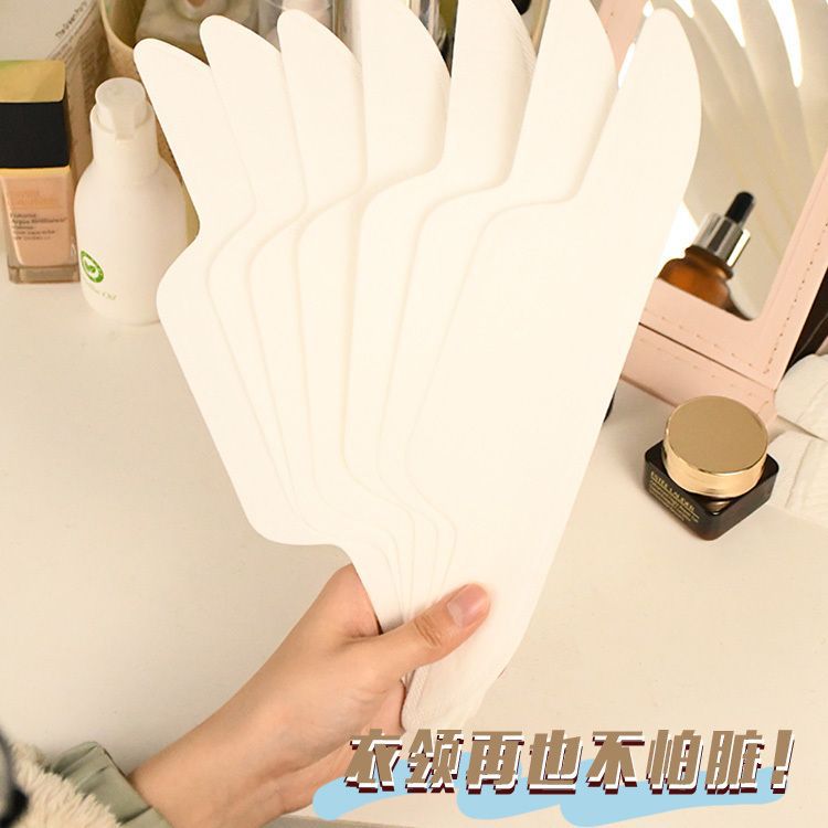 칼라 안티-더러운 스티커 셔츠 칼라 스티커 땀 흡수 일회용 안티-더러운 칼라 스티커 군사 훈련 땀 흡수 스티커