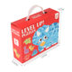 Cross-border children's large puzzle portable gift box baby kindergarten early education animal cognitive puzzle educational toys