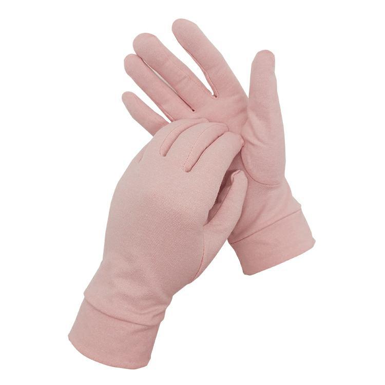 2021 New Spring Pressure Gloves, Ash Skin Tone Pink Full Finger Gloves, Elastic Men and Women Separated Finger Multicolor Gloves