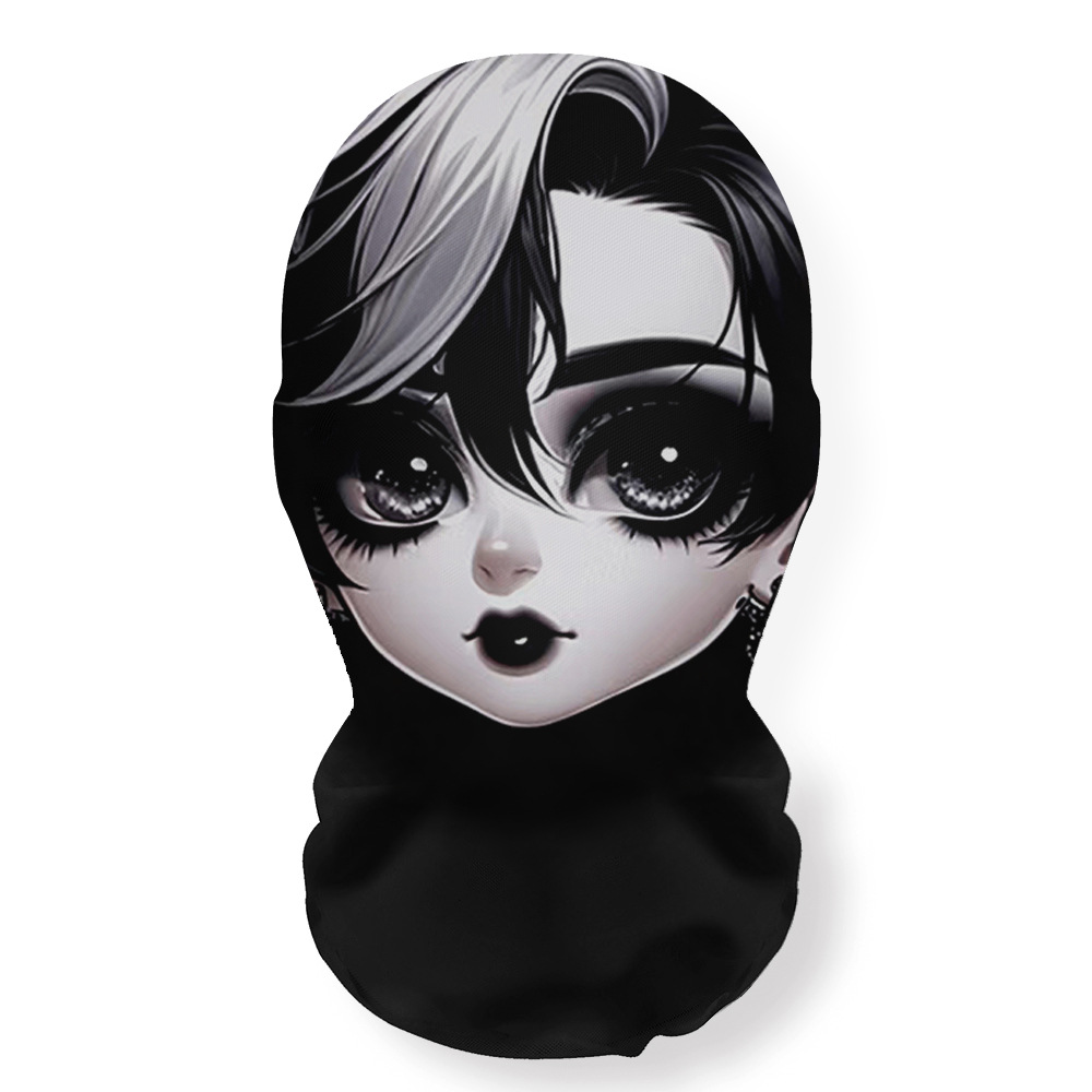Cross-border Halloween Skull Series props parodia máscaras cubierta de cabeza nuevos productos spot todo el rostro protector solar extraño