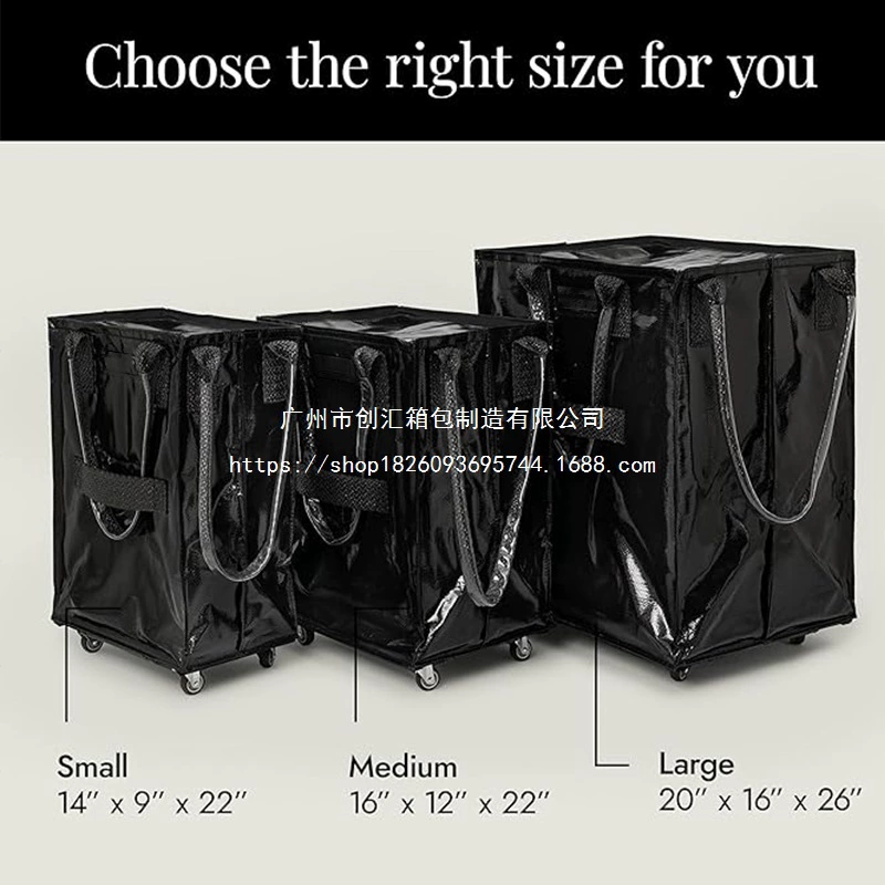 Сумка для шопинга с выдвижным колесом Повторяемая сумка для шоппинга Большая емкость складная сумка с колесом корзина сумка