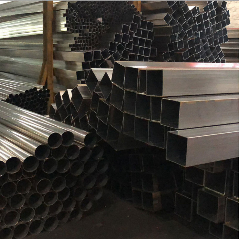 批发304不锈钢方管 光伏支架方形钢管 四川拉丝不锈钢焊接扁方通