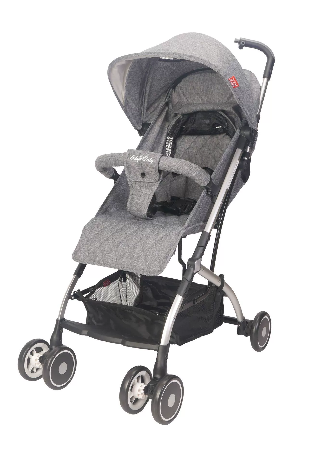 贝欧莱 Children's ultra light suitcase, trolley on four wheels, stroller, increased thickness