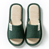 Non-slip universal slippers indoor, cotton and linen