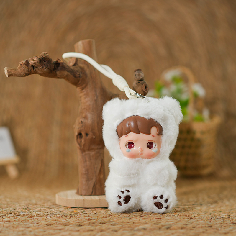 Pendentif mignon, porte-clés sac à dos créatif, peluche en vinyle, ornement_voghion.com
