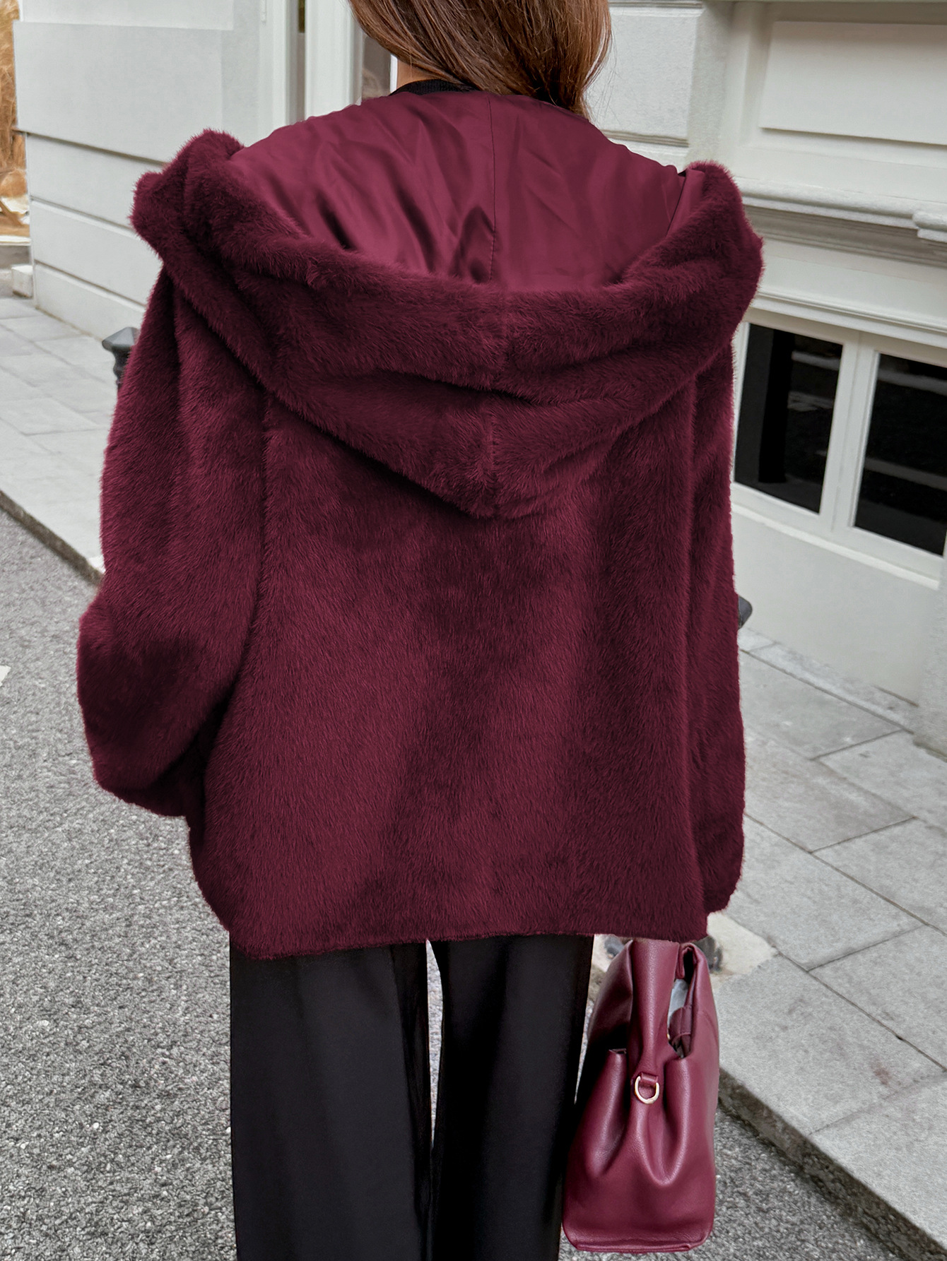 Women's Fur Trimmed Coats And Jackets Elegant Sophisticated Autumn Winter Outerwear_ecoleips.com