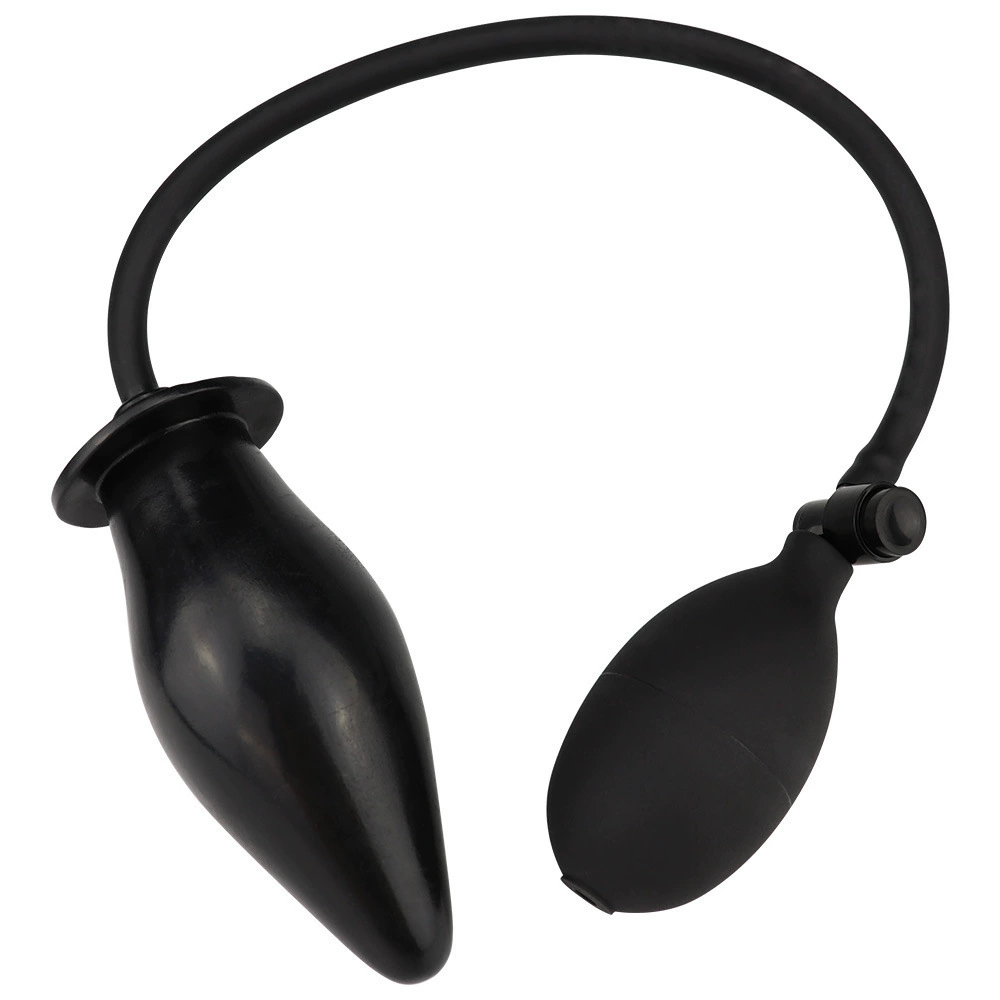 Inflatable Anal Plug (SM), Silicone, Adjustable Expansion, Mini–Large Sizes