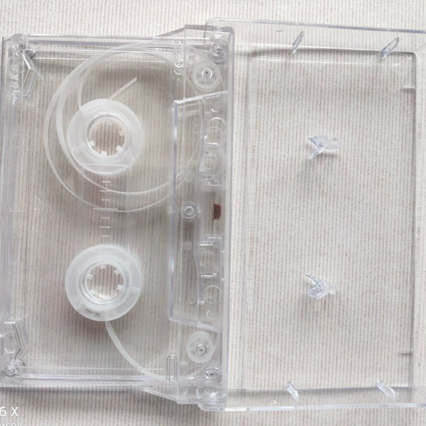 Transparent tape case with outer box