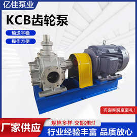齿轮泵KCB1600大流量齿轮泵 95立方不锈钢齿轮油泵 抽油泵