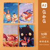 Notebook for elementary school students, stationery, book, cartoon laptop, wholesale, South Korea, A5