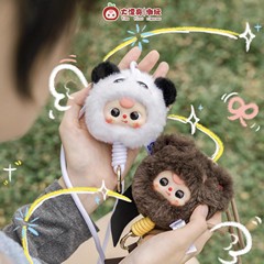 正版娃三岁手机挂绳系列毛绒挂件玩偶公仔玩具可爱手办盲盒批发