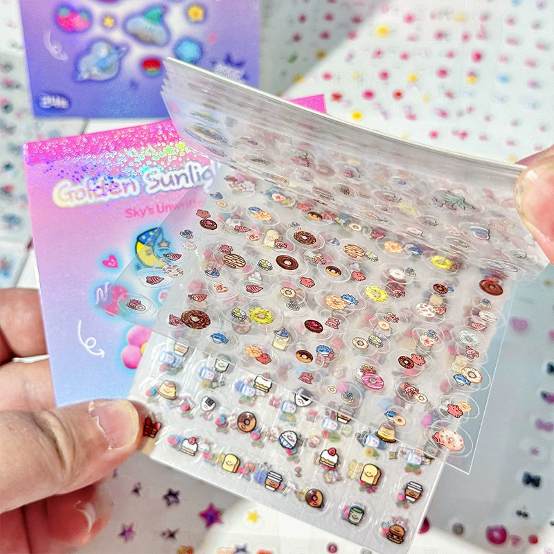 Распродажа: Миниатюрные декоративные наклейки «Маленький носик» для девочек, наклейки для нейл-арта, наклейки для украшения дневника.