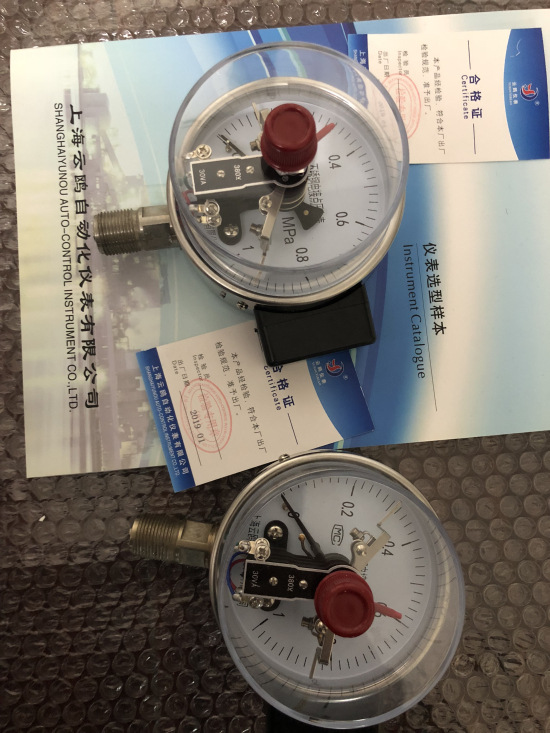 YPX-150YPX-150电接点膜片压力表 YXC-102B-FZ