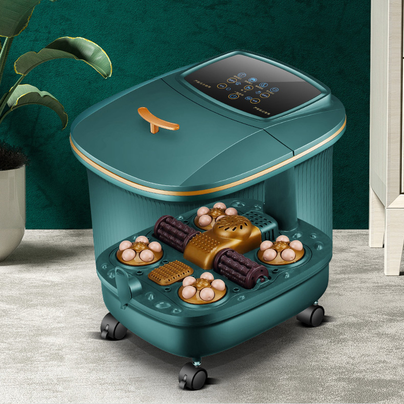 CK-II Foot Bath Electric Foot Soaking Tub Automatic Heating Massage Foot Wash Deep Bucket Foot Massage Machine Foot Bath Device