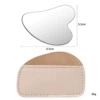 Heart-shaped scraping board (large thickened) in leather bag