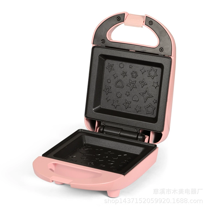Многофункциональная сэндвич- и вафельница Breakfast Maker (HONGMEI), 600 Вт, компактная 110/220 В