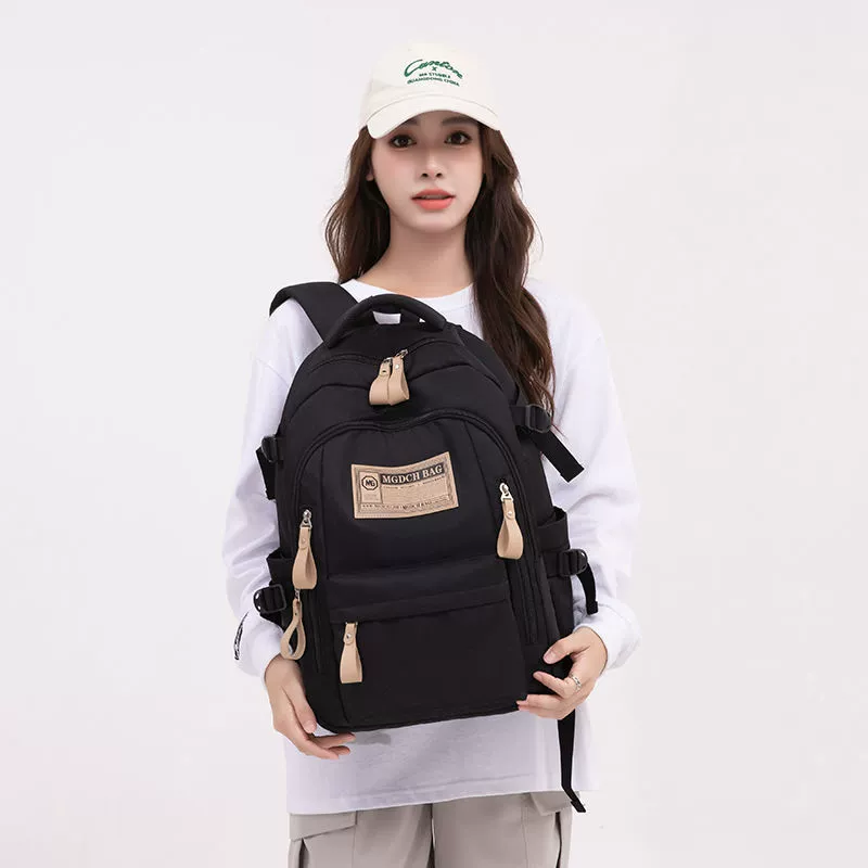 Capacious backpack lightweight, for students