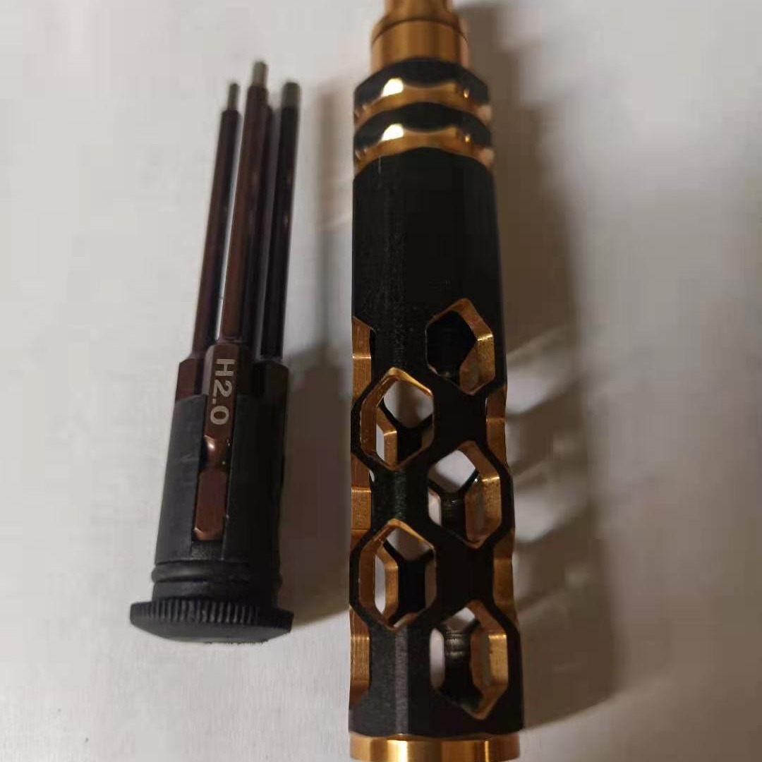 镂空四合一螺丝刀1.5-2.0-2.5-PH1 航模 3D打印机内六角维修工具