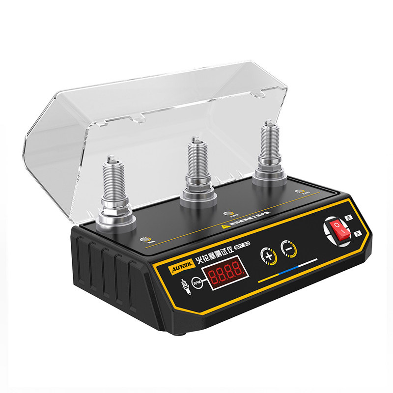 Probador de bujías Autool SPT301 de tres orificios, simulador de alta tensión, instrumento de prueba de velocidad de 12V, compra al por mayor