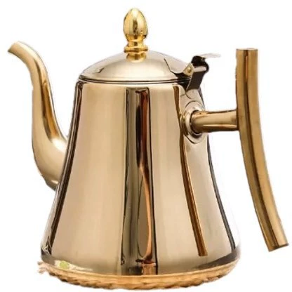 Teapot stainless steel, universal coffee pot for home use, increased thickness