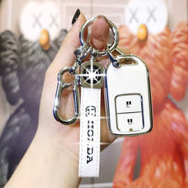 适用2022款图片xrv钥匙套舒适版东风本田飞度女士壳LIFE缤智两键