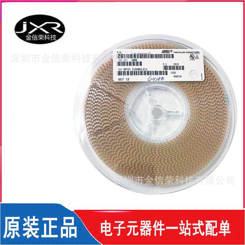 TAJD106K025RNJ  贴片钽电容10UF 25V 10%  封装 CASE-D-7343